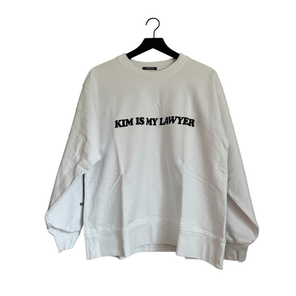 NEW TALENTLESS ‘Kim Is My Lawyer’ Crewneck Sweatshirt